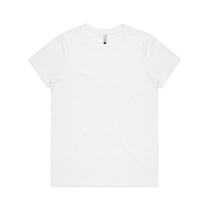 Maple Organic Tee in white