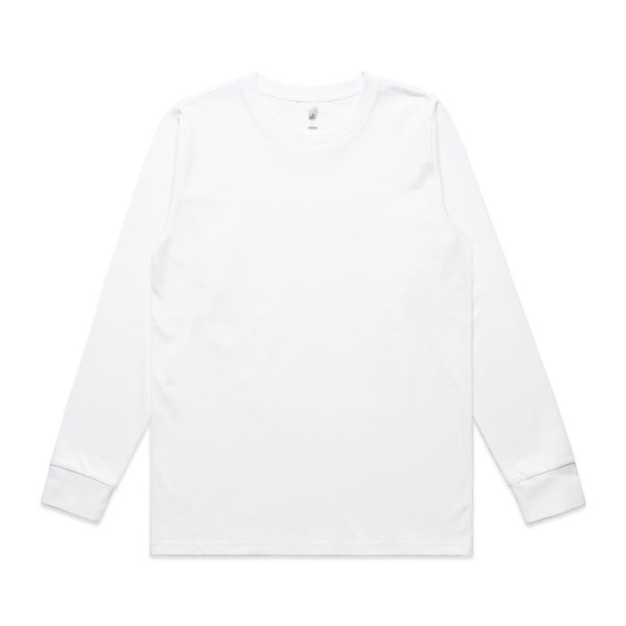Classic Long Sleeve Tee in white